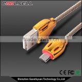 Wholesale High Quality Snake Design 2.1A Micro USB Data Sync Charging Cable for Samsung for LG Android USB Cable thumbnail-2