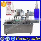 Trade Assurance Auto Nasal Spray Filler Capper Machine 50ml