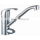 High Quality Brass Sink Faucet, 2 Way for Purified Water and Mixing Hot & Cold Water, Polish and Chrome Finish, Best Sell thumbnail-1