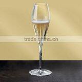 China Manufacture Leadfree Crystal High Quality 5 Star Hotel Tulip Champagne Glass thumbnail-1