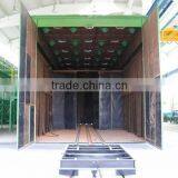 sandblasting chamber for metal parts surface clean