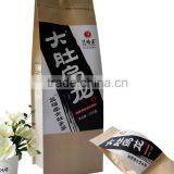 Customized Printed Natural Kraft Paper Stand up Pouch / Tea Packaging Bags