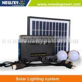 New Design High Quality Portable Mini Solar Light Kits Solar Lighting Kit Solar Lighting System for Home thumbnail-1