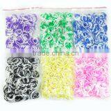 Loom Bands/ Rubber Bands/ Paper Box and Plastic Box Loom Kit thumbnail-1