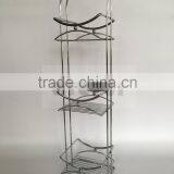 Chrom Coating Corner Caddy With Butterfly