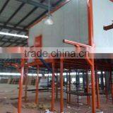 Steel door coating production line