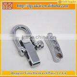 Yukai Silver Zinc Alloy Shackle With 4 Holes for Paracord Bracelet thumbnail-1