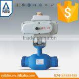 2015 Water Gas Oil Pipeline for Cut Off/on Use Electric Actuator Ball Valve Quality Choice thumbnail-1