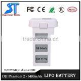 2016 Newest Hot Sale 11.1V 5400mAh 3S Battery With LCD Power Display for DJI Phantom 2 Vision Quadcopter RC Battery Quality Choice thumbnail-3