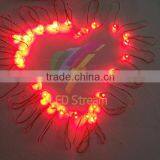 HeartShaped Theme 3AA Battery Powered 3M 30 LED Copper String Fairy Lights Happy Valentines' Day Lighting