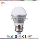 Silver G45 Die-Casting Aluminum Blub 4W Taiwan Led Bulb