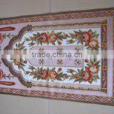 100% Polyester Pink Imitate Handmade Muslim Prayer Rug thumbnail-1
