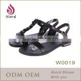 China Shoe Manufacturer Wholesale Lady Fashion Leather Shoe thumbnail-1