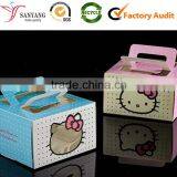 Hello Kitty Print Matt Lamination Cake Paper Box With Window thumbnail-2