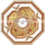 Luxury Square Ceiling Medallion Match to Ceiling Lamp Modern thumbnail-1