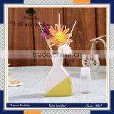 Flower Wedding Gifts Air Freshener Aroma Reed Diffusers Oil Set With Flower
