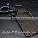2016 Factory Wholesale Key Holder Popular Leather Key Case Multifunction Key Holder With Hook thumbnail-2