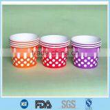 Ice Cream Food Paper Cup Container With Lid thumbnail-3