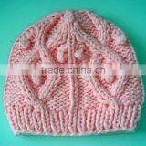 Plain Dyed Lovely Women Knitted Hat