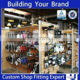 Promotion Wooden Slatwall Durable Hardware Shop Counter Design