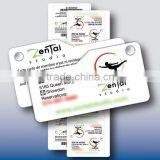 S Shaped Plastic Key Tag thumbnail-1