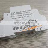 High Quality 120v 60hz Rail Wattmeter , Watt Meter, Power Meter, Wattmeter for Solar System thumbnail-5