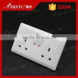 Factory Price 1 Gang 2 Way bs Standard Wall Switch and Socket for Sale thumbnail-4