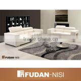 european classic style white modern leather sofa