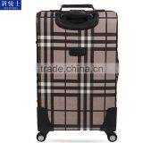 Factory Wholesale PVC Shell 360 Degree Spinner Wheels Soft Trolley Luggage thumbnail-5