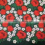 Multicolor High Quality Wedding Water Soluble Lace Fabric Guipure Lace Fabric From Guangzhou China thumbnail-1