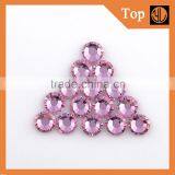 Wholesale Rose Color Non Hotfix Flatback Crystal Rhinestone for Decoration thumbnail-5