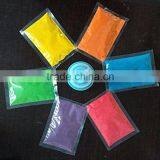 Gulal Rangoli Colors Powder Starch Non-toxic Running Powder High Quality Farben Powder thumbnail-2