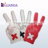 Promotional products for custom eva foam hand, foam fingers wholesale