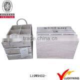 Shabby Chic French Country Style Wine Holder Wood