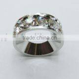 Crystal Rondelles Round thumbnail-1