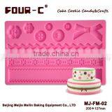 Fabric Fondant Silicone Mold,classic Cake Decorating Mold