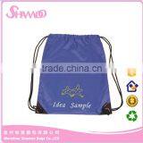 Fashion Wholesale Custom Polyester Promotion Gift Backpack Drawstring Bag
