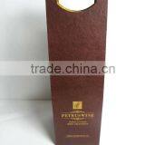 Wholesale Strong and Upscale Wine Packaging Box / Single Bottle Wine Box for Sale thumbnail-5