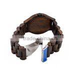 2016 New Fashion 100% Natural Wood Watch, Ebony Wooden Wrist Watch Trade Assurance thumbnail-6