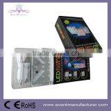 RGB 4 Inch Square LED Crystal Wedding Centerpiece for Wedding Favors