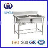 Commercial Stainless Steel Kitchen Sink for Restaurant and Hotel Manufacture thumbnail-1