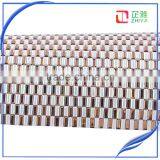 New Design Champagne Color 24*40cm Slef Sticker Plastic Mesh