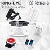 Preset Max 6 Group of Alarm Numbers 433mhz Security Home Centrale Alarm System Wires thumbnail-5