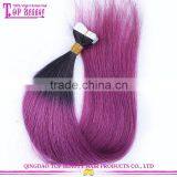 Factory Wholesale Price New Arrival Tape In Human Hair Extension Healthy Beautiful Ombre Remy Tape Hair Extension thumbnail-2