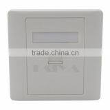 Singel Port CAT5 RJ45 Wall Plate Support Customization thumbnail-2