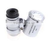 Most Popular Mini 60x Adjustable Digital Pocket Microscope With 2 LED Lights thumbnail-5