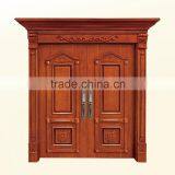 2016 Design Wood Main Door Models Solid Wood Material thumbnail-3