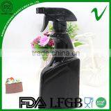 PVC 500ml Cleaning Liquid Plastic Bottle With Trigger Spray