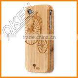 Real Wood Bamboo Case for Iphone Cell Phone Case thumbnail-1