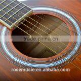40 Inch Beginner Musical Instrument Acoustic Guitar CARAVAN MUSIC HS4040 thumbnail-6